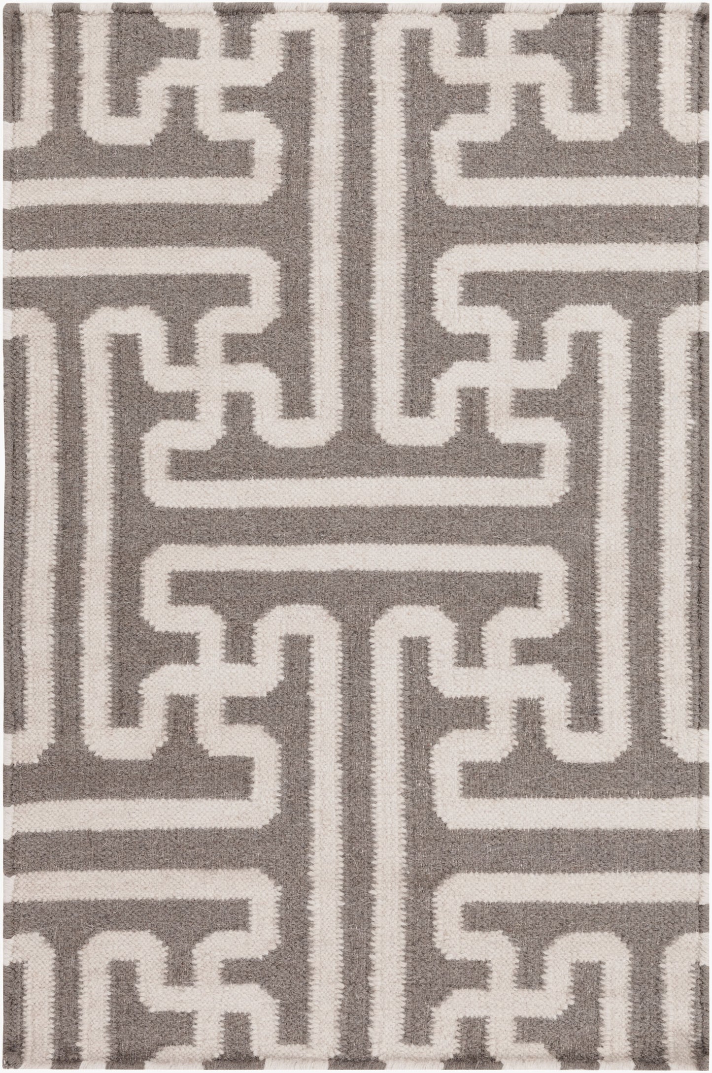 Archivo ACH-1702 Alfombra decorativa de lana hecha a mano de 2' x 3'