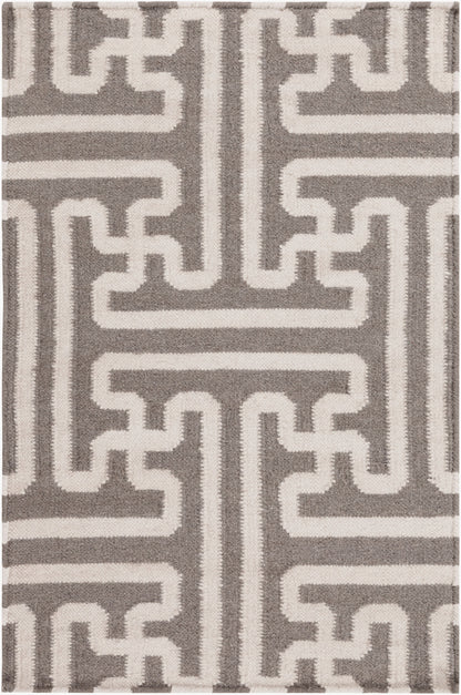 Archivo ACH-1702 Alfombra decorativa de lana hecha a mano de 2' x 3'