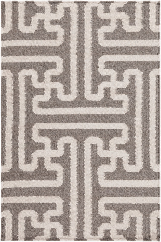 Archivo ACH-1702 Alfombra decorativa de lana hecha a mano de 2' x 3'