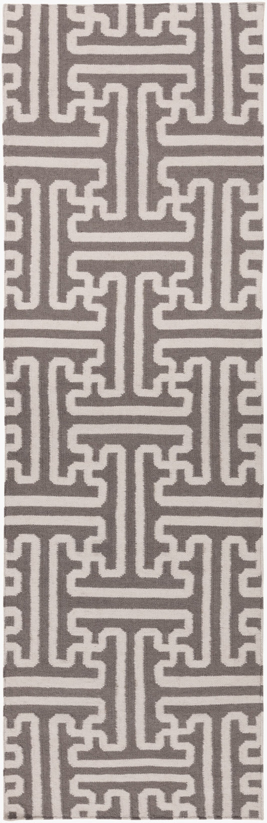 Archive ACH-1702 8ft Runner Handmade Wool Runner Rug