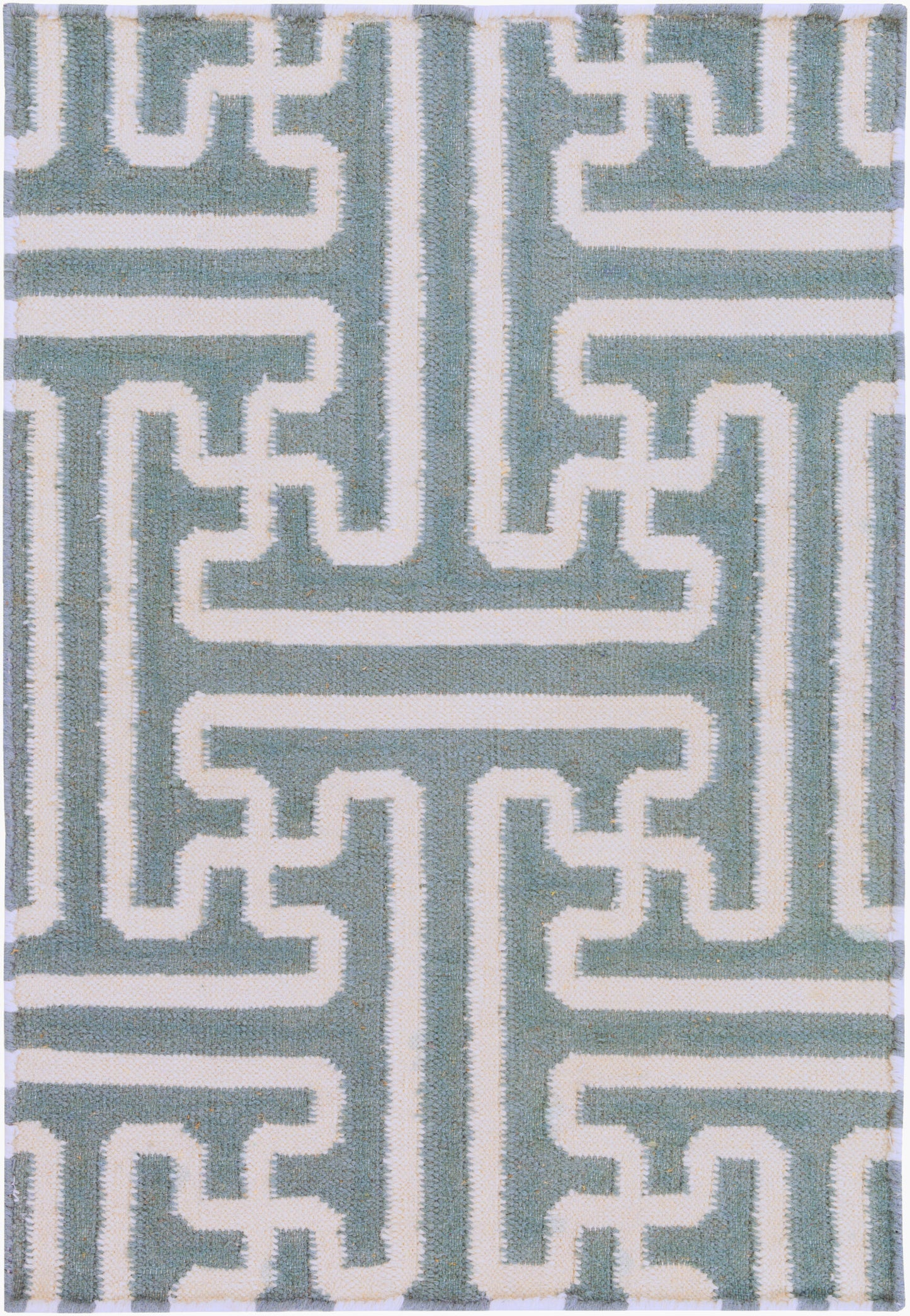 Archivo ACH-1703 Alfombra decorativa de lana hecha a mano de 3' x 5'