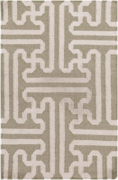 Archive ACH-1705 2' x 3' Handmade Wool Accent Rug