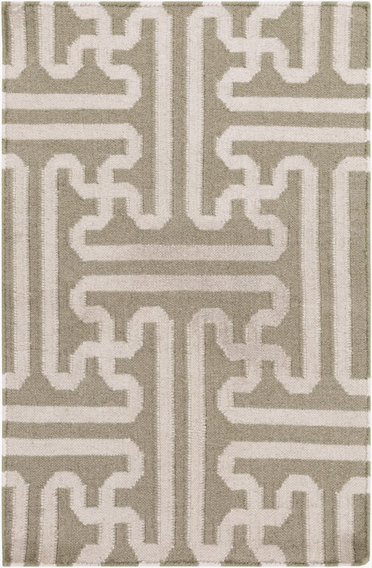 Archive ACH-1705 2' x 3' Handmade Wool Accent Rug