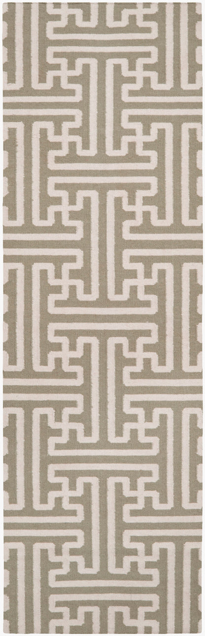 Archive ACH-1705 8ft Runner Handmade Wool Runner Rug