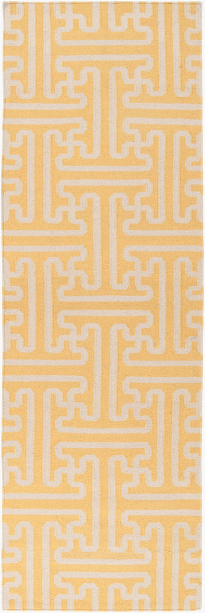 Archive ACH-1707 8ft Runner Handmade Wool Runner Rug