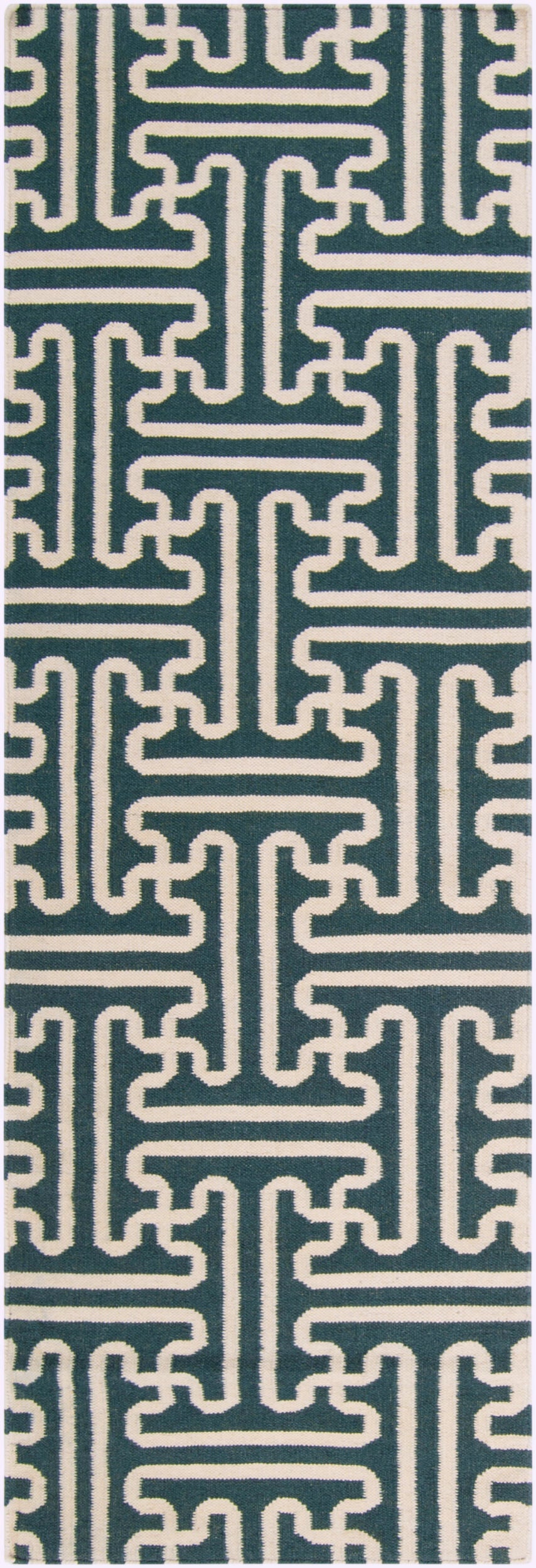 Archive ACH-1708 8ft Runner Handmade Wool Runner Rug