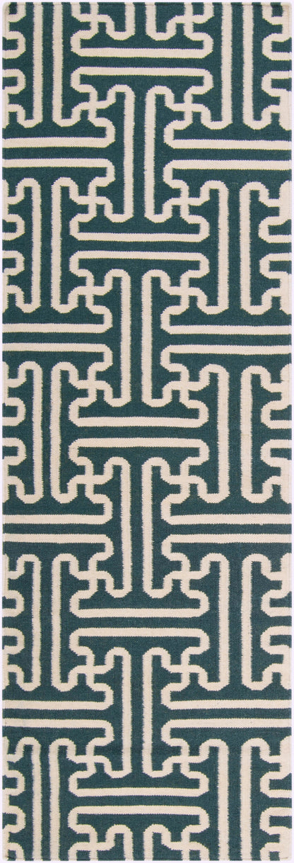 Archive ACH-1708 8ft Runner Handmade Wool Runner Rug