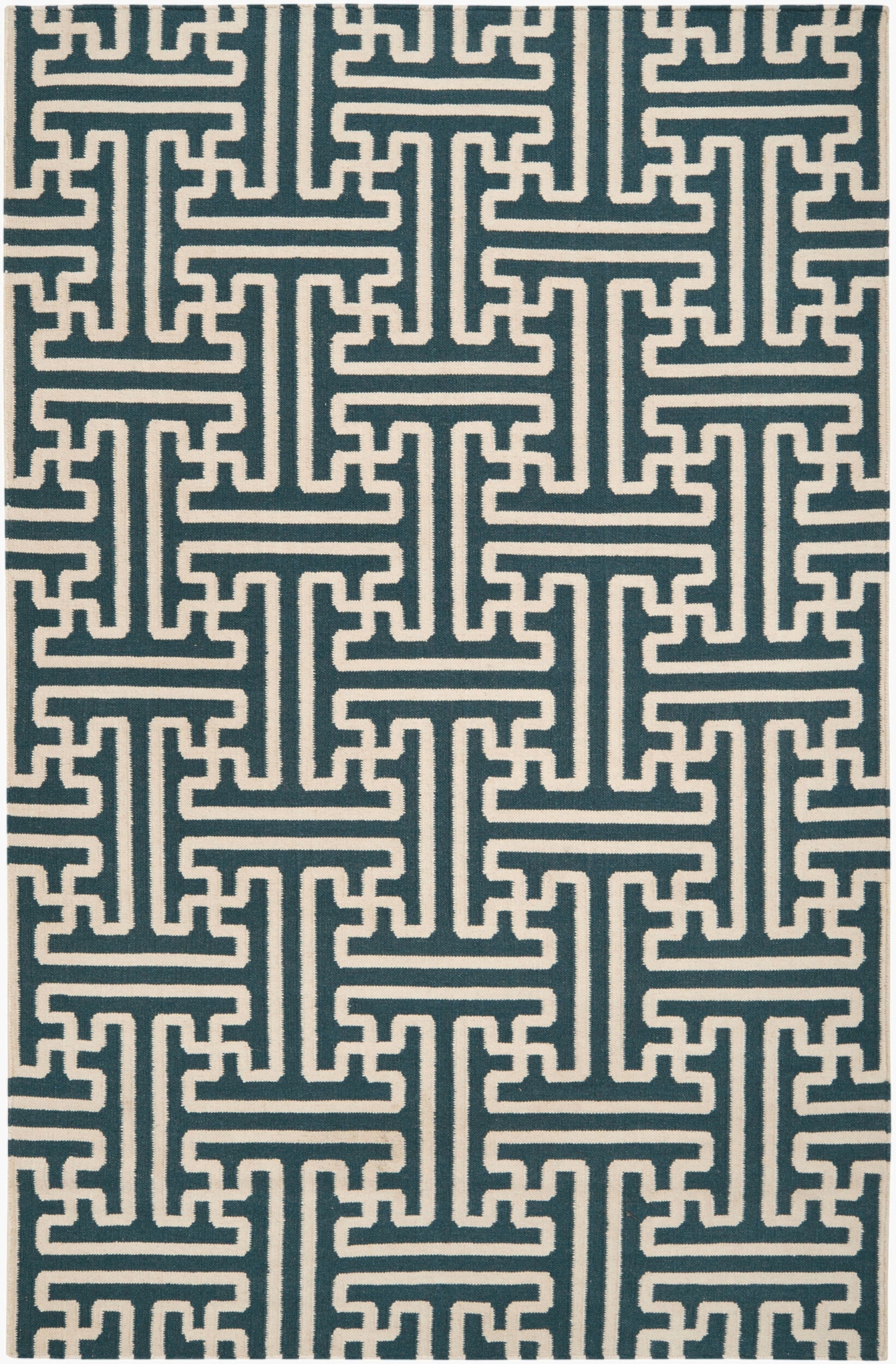 Archivo ACH-1708 Alfombra de lana hecha a mano de 1,52 m x 2,44 m