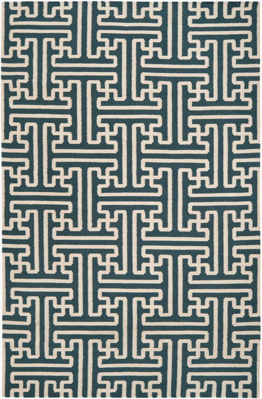 Archivo ACH-1708 Alfombra de lana hecha a mano de 1,52 m x 2,44 m