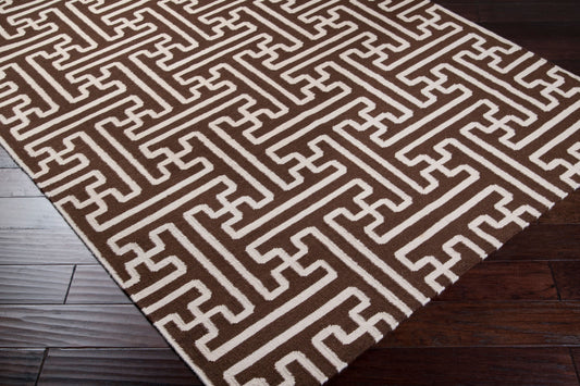 Archive ACH-1710 3' x 5' Handmade Wool Accent Rug