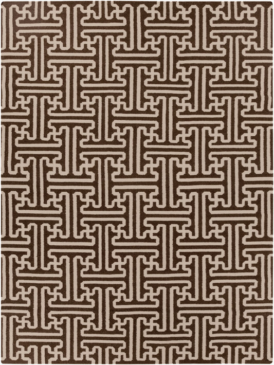 Archive ACH-1710 3' x 5' Handmade Wool Accent Rug