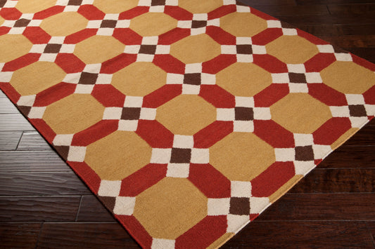 Archive ACH-1715 5' x 8' Handmade Wool Area Rug