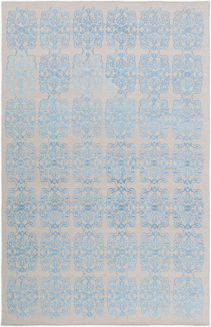 Alfombra decorativa hecha a mano Adeline ADE-6001 de 2' x 3'