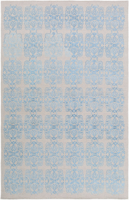 Alfombra decorativa hecha a mano Adeline ADE-6001 de 2' x 3'