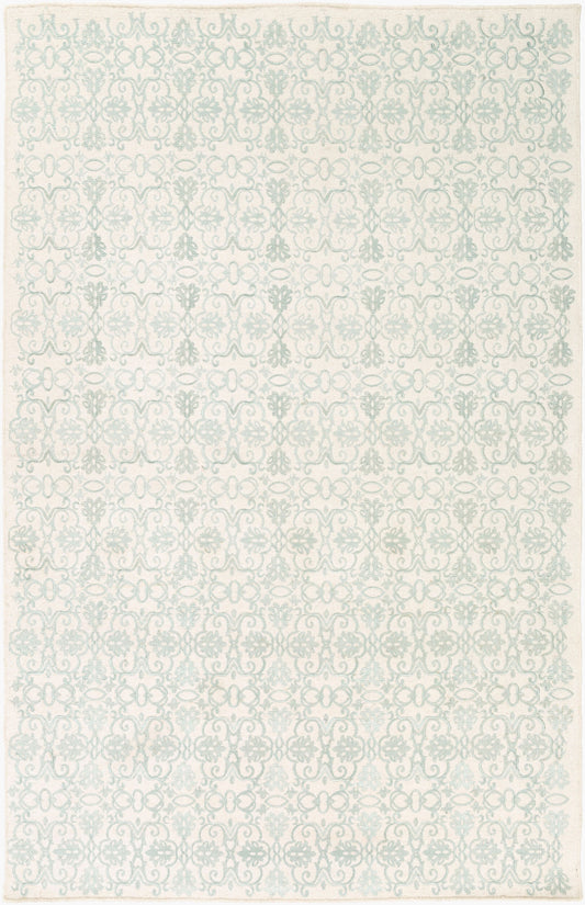 Alfombra decorativa hecha a mano Adeline ADE-6003 de 2' x 3'