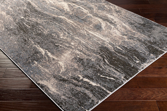 Alfombra decorativa tejida a máquina Amadeo ADO-1022 de 2' x 3'