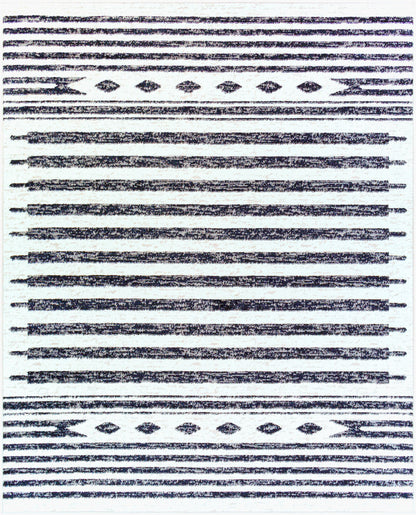 Alfombra tejida a máquina Andalus ADU-2303 de 8' x 10'