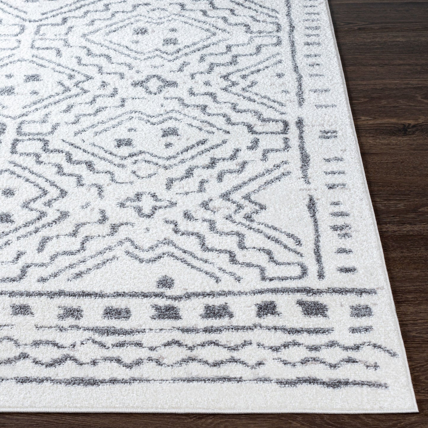 Alfombra tejida a máquina Andalus ADU-2325 de 1,52 m x 2,13 m