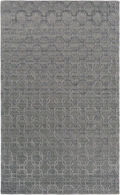 Arete AET-1000 2' x 3' Handmade Faux Silk Accent Rug