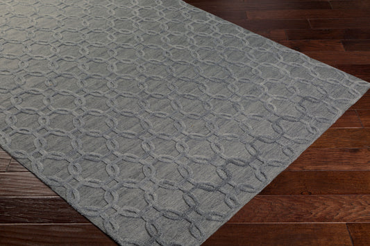 Arete AET-1000 2' x 3' Handmade Faux Silk Accent Rug