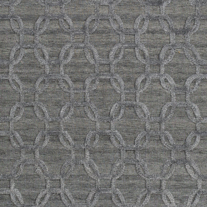 Alfombra de seda sintética hecha a mano Arete AET-1000 de 2,7 x 3,6 m