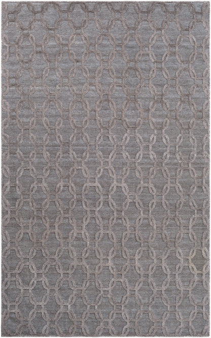 Arete AET-1002 2' x 3' Handmade Faux Silk Accent Rug