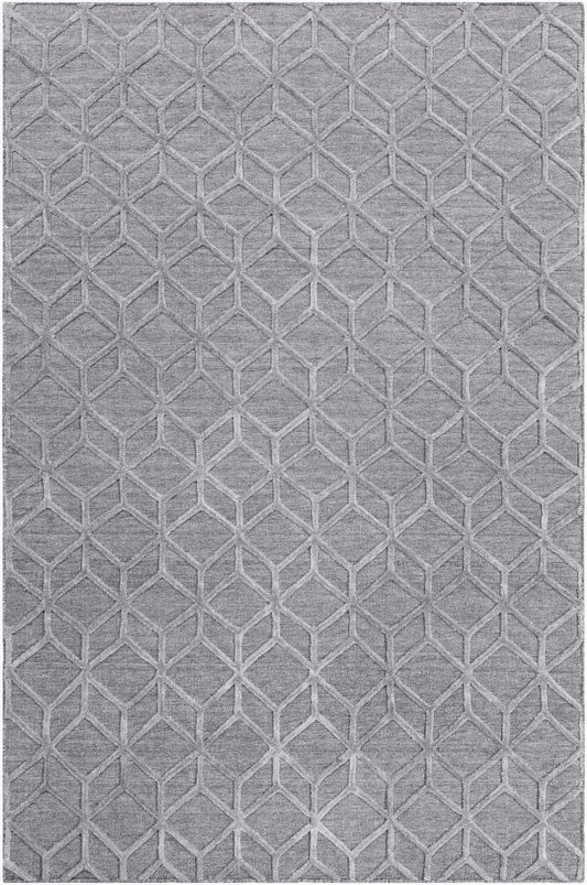 Alfombra de seda sintética hecha a mano Arete AET-1003 de 1,83 m x 2,74 m