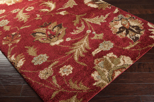 Alfombra decorativa tejida a máquina Alfredo AFR-3302 de 2' x 3'