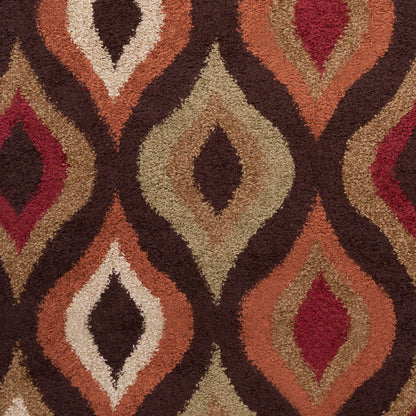 Alfombra tejida a máquina Alfredo AFR-3307 de 8' x 10'