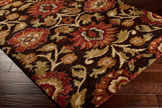 Alfombra decorativa tejida a máquina Alfredo AFR-3314 de 3' x 5'