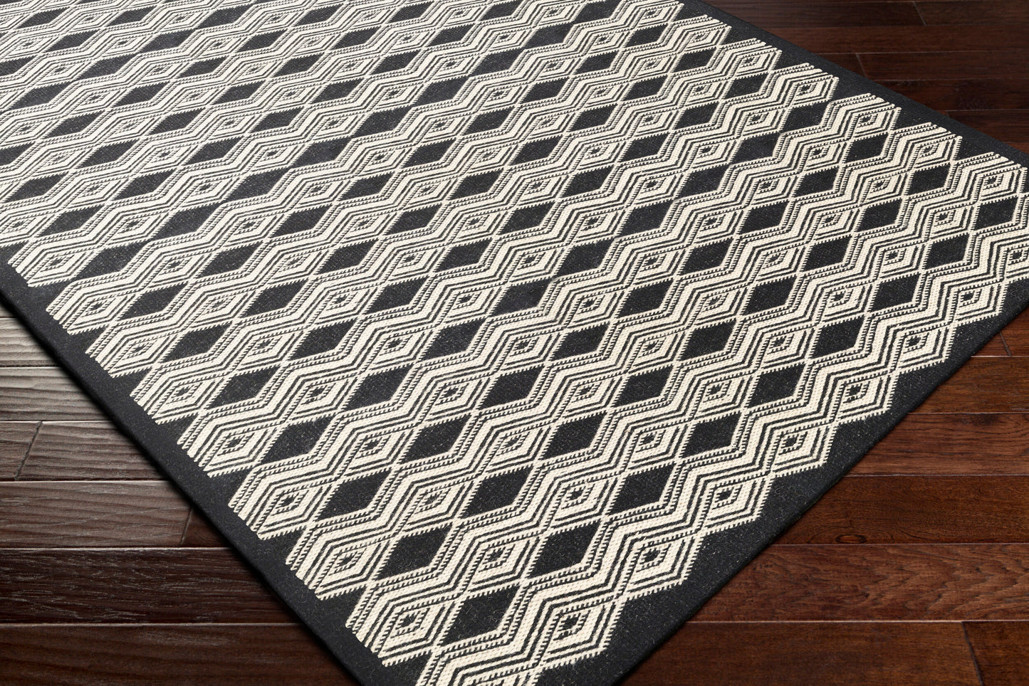 Alfombra de lana hecha a mano Agostina AGO-1001 de 8' x 10'
