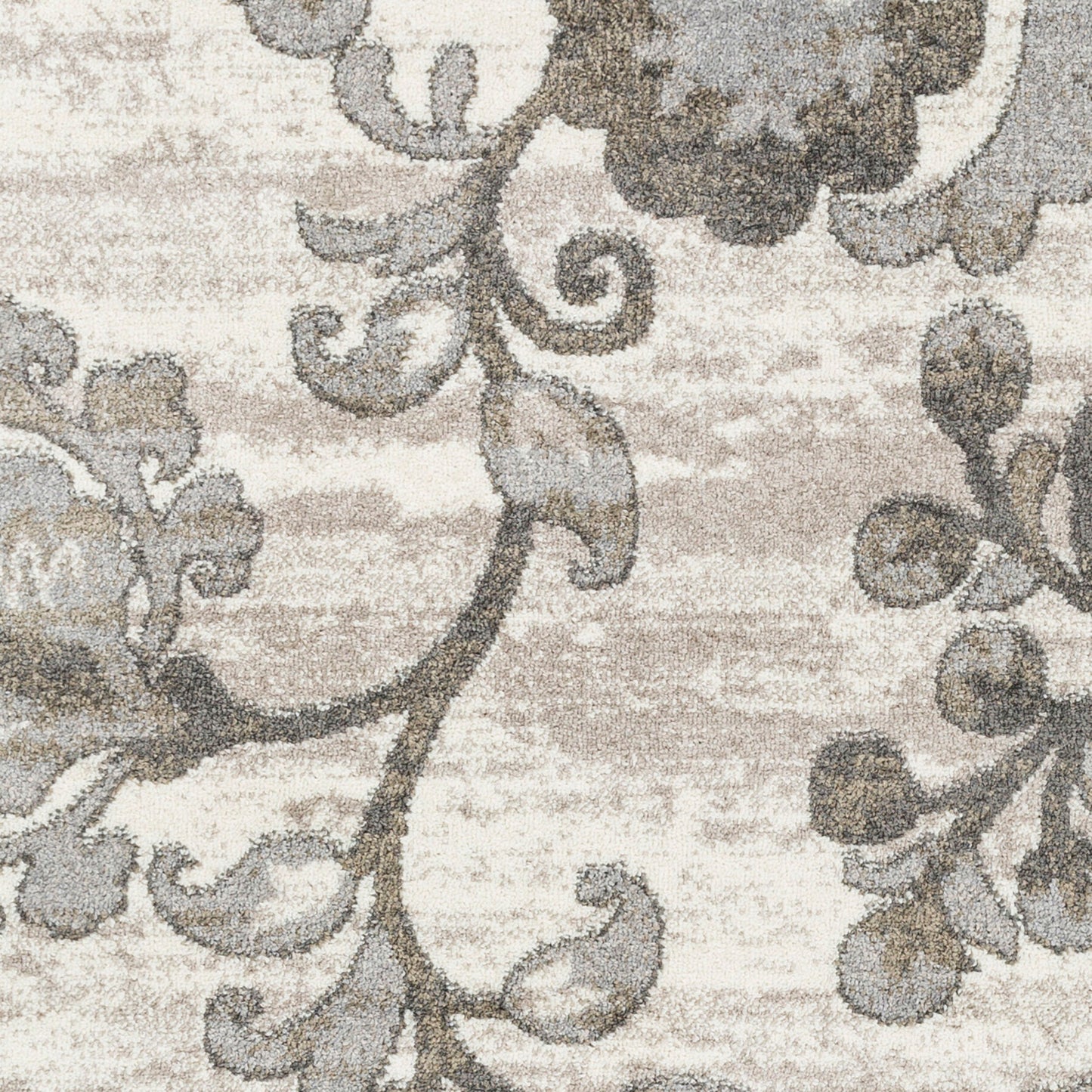 Alfombra decorativa tejida a máquina Agra AGR-2301 de 2' x 3'