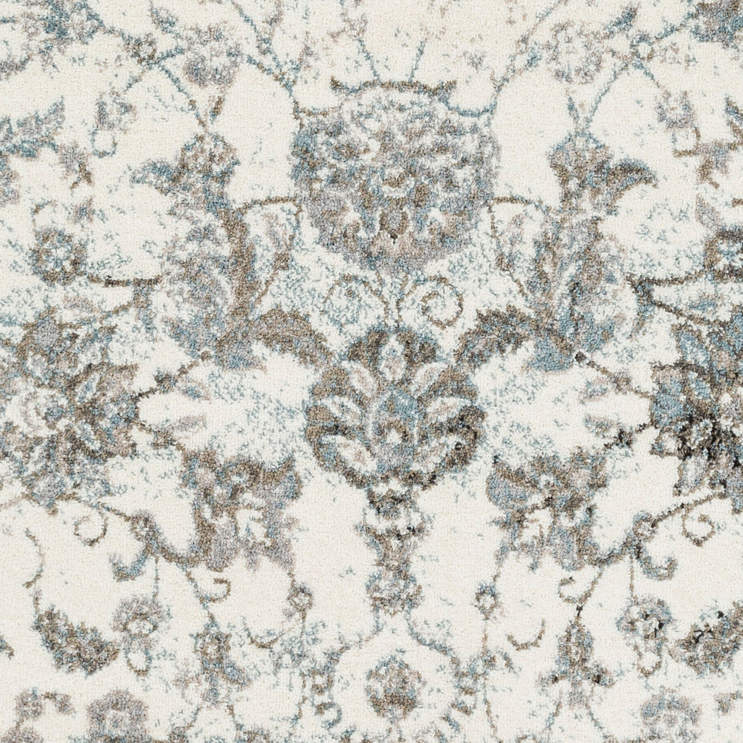 Alfombra decorativa tejida a máquina Agra AGR-2302 de 2' x 3'