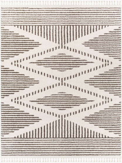 Alfombra tejida a máquina Alhambra AHB-2301 de 8' x 10'