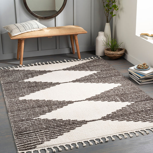 Alfombra tejida a máquina Alhambra AHB-2303 de 2,13 m