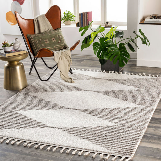 Alfombra tejida a máquina Alhambra AHB-2305 de 2,13 m