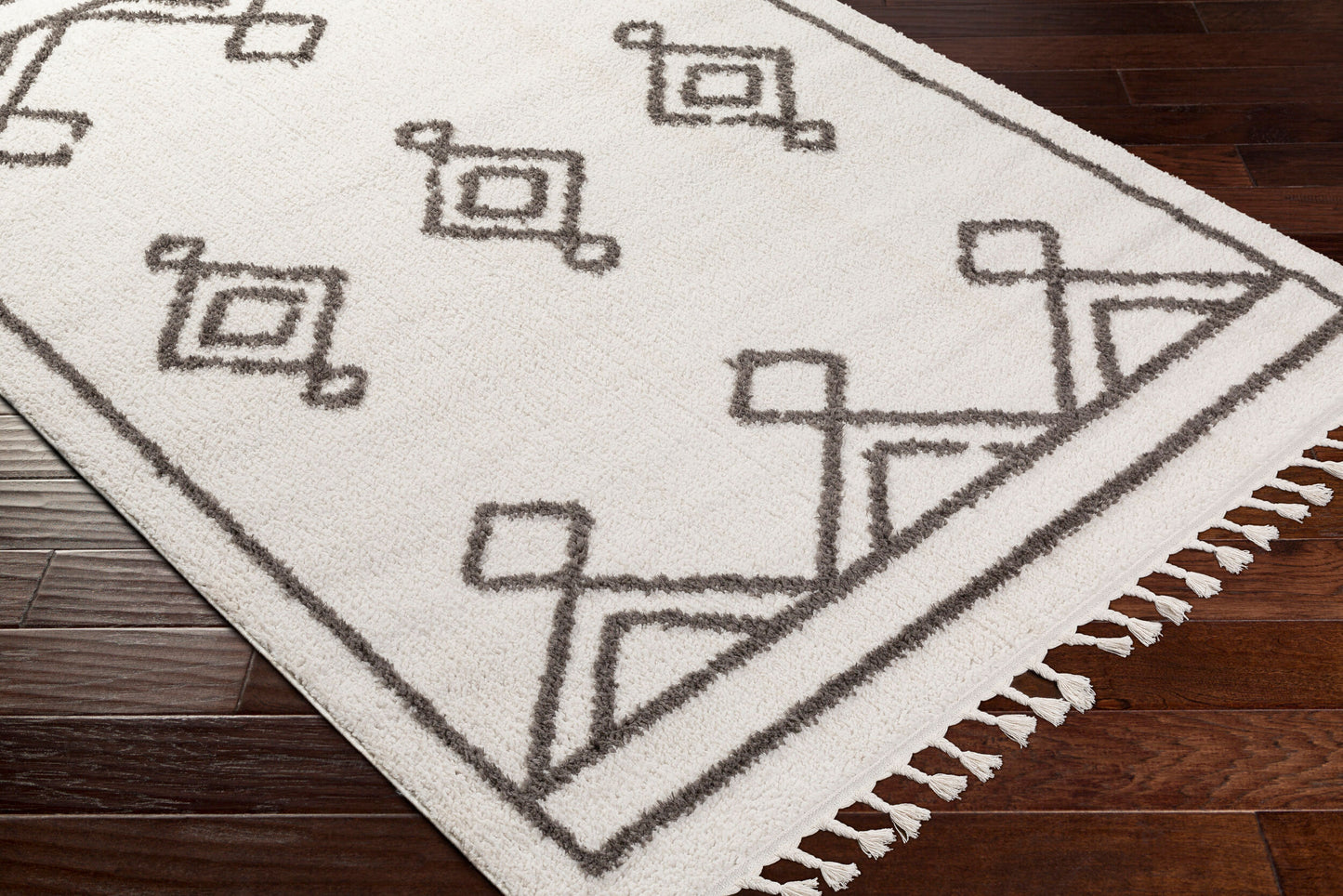Alfombra tejida a máquina Alhambra AHB-2306 de 1,83 m x 2,74 m