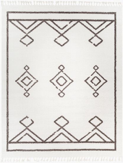Alfombra tejida a máquina Alhambra AHB-2306 de 8' x 10'
