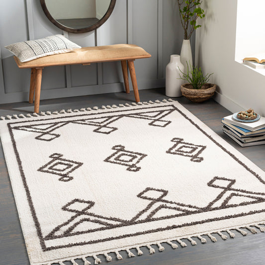 Alfombra tejida a máquina Alhambra AHB-2306 de 2,13 m
