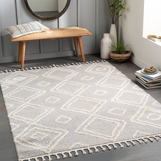 Alfombra tejida a máquina Alhambra AHB-2310 de 2,7 x 3,6 m
