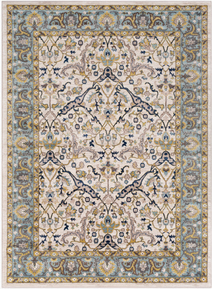 Alfombra decorativa tejida a máquina Athens AHN-2308 de 2' x 3'