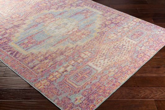 Alfombra decorativa tejida a máquina Antioch AIC-2301 de 2' x 3'