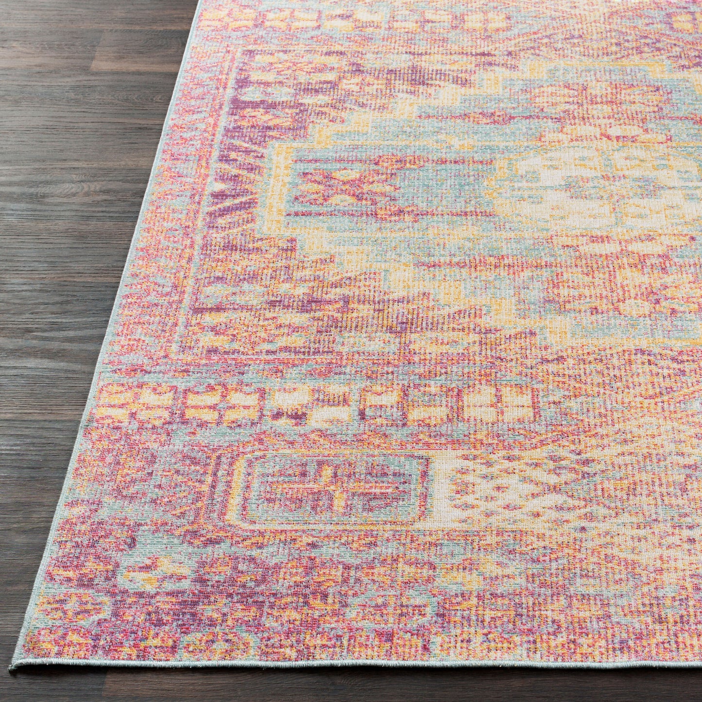 Alfombra decorativa tejida a máquina Antioch AIC-2301 de 2' x 3'