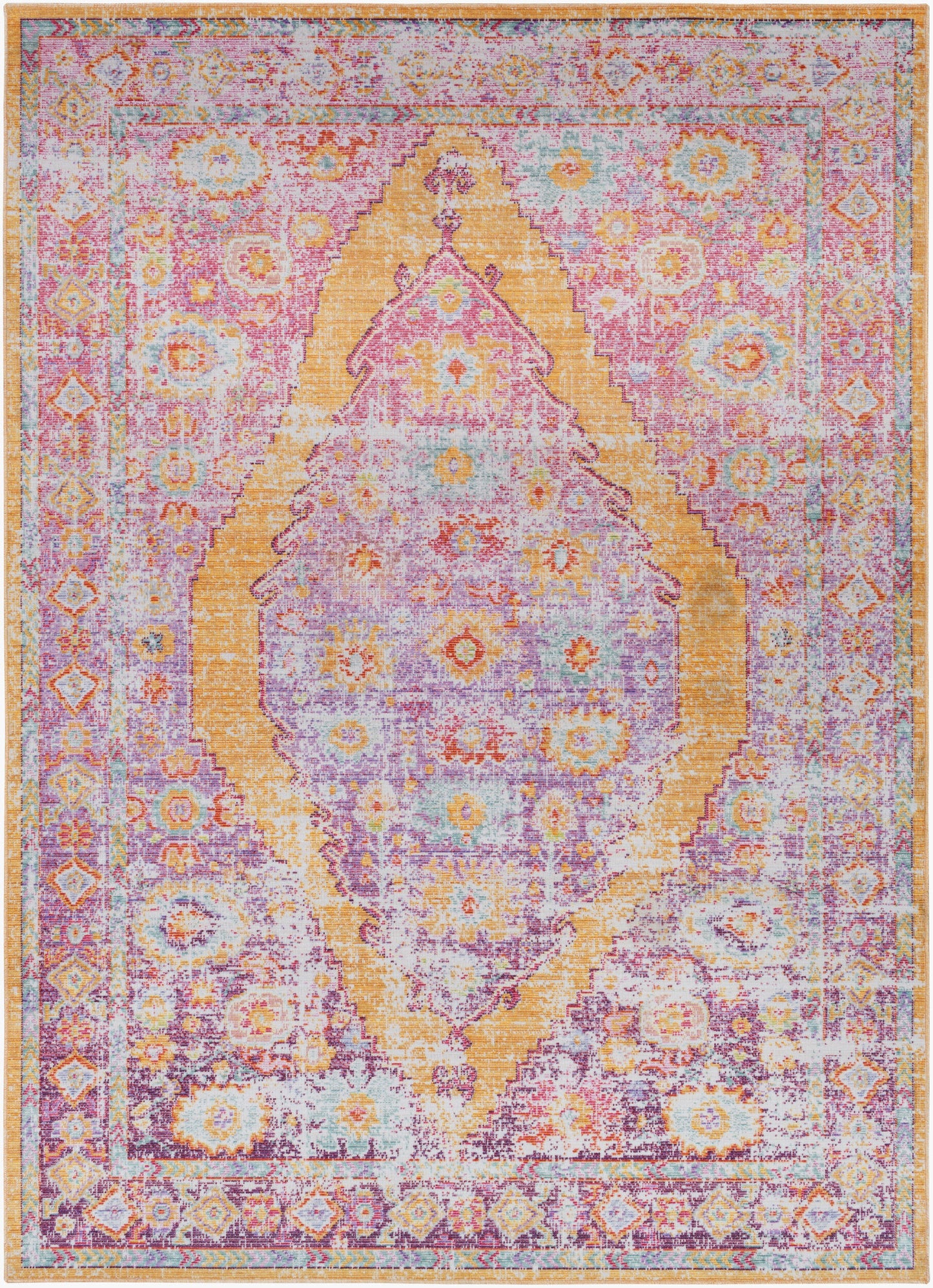 Alfombra tejida a máquina Antioch AIC-2303 de 1,52 m x 2,13 m