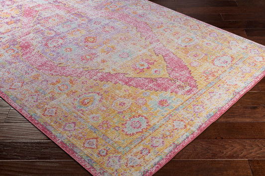 Alfombra decorativa tejida a máquina Antioch AIC-2304 de 4' x 6'