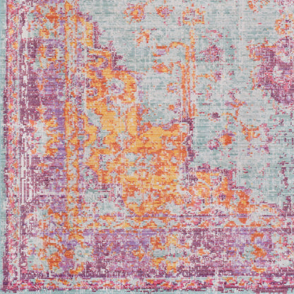 Alfombra decorativa tejida a máquina Antioch AIC-2307 de 3' x 5'