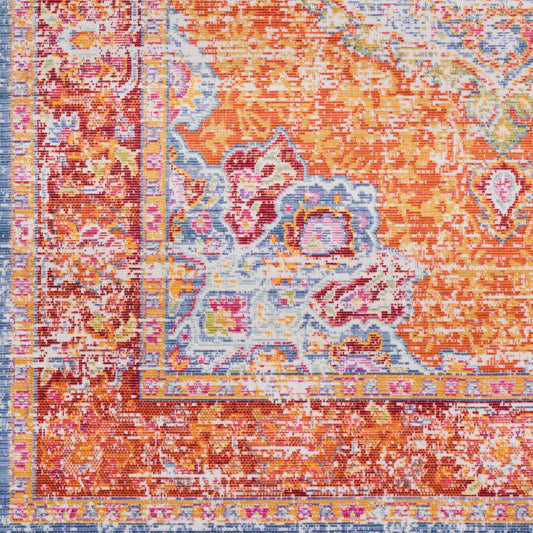 Alfombra decorativa tejida a máquina Antioch AIC-2311 de 3' x 5'