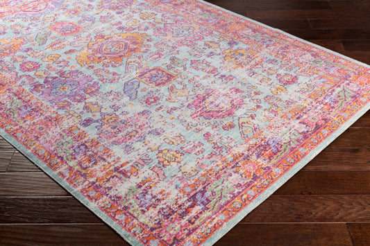 Alfombra decorativa tejida a máquina Antioch AIC-2314 de 3' x 5'