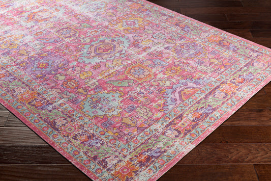 Alfombra decorativa tejida a máquina Antioch AIC-2315 de 4' x 6'