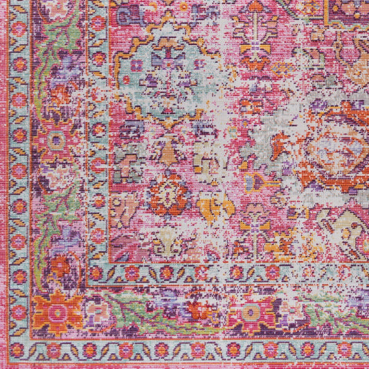 Alfombra decorativa tejida a máquina Antioch AIC-2315 de 2' x 3'